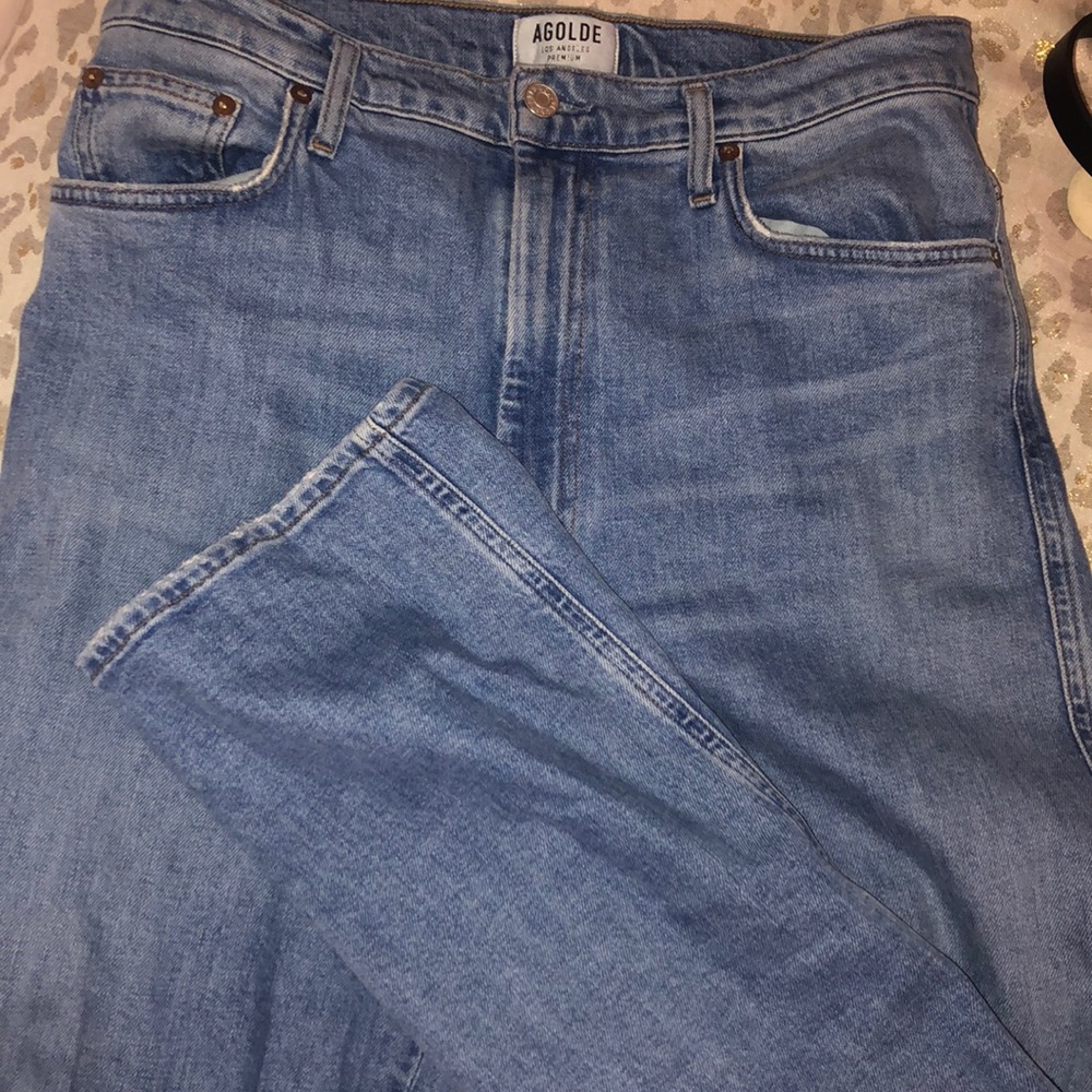 High Waist Agolde Jeans